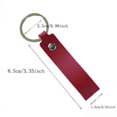 PU Leather Keychain Car Key Chains Business Gift Keyring