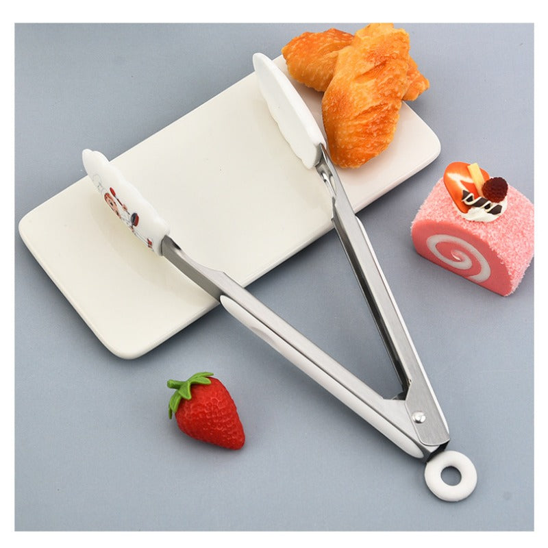 Stainless Steel Food Clip for Kitchen Camping Picnic
