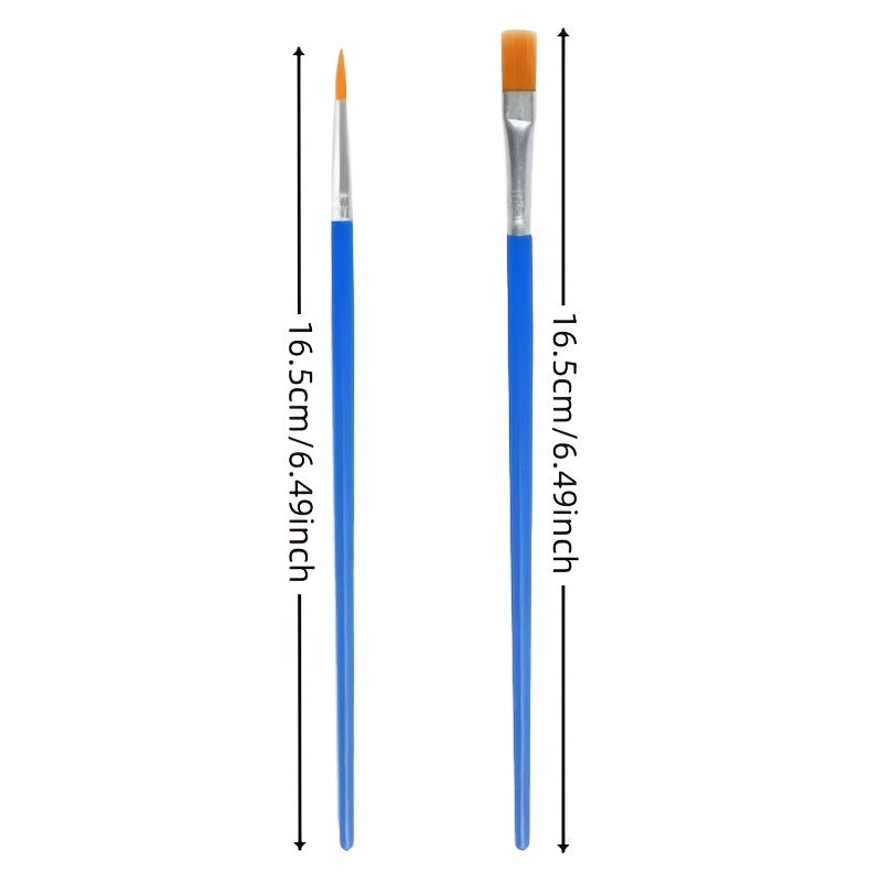 10pcs 30pcs Fine Nylon Detail Paint Brushes for Drawing Watercol