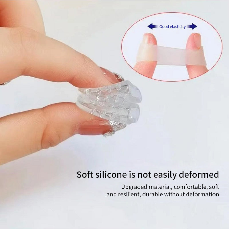 10pcs Silicone Toe Covers Anti Friction Breathable Toe Protector Foot Care