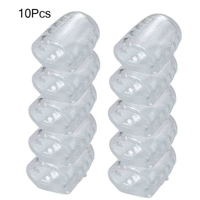 10pcs Silicone Toe Covers Anti Friction Breathable Toe Protector Foot Care