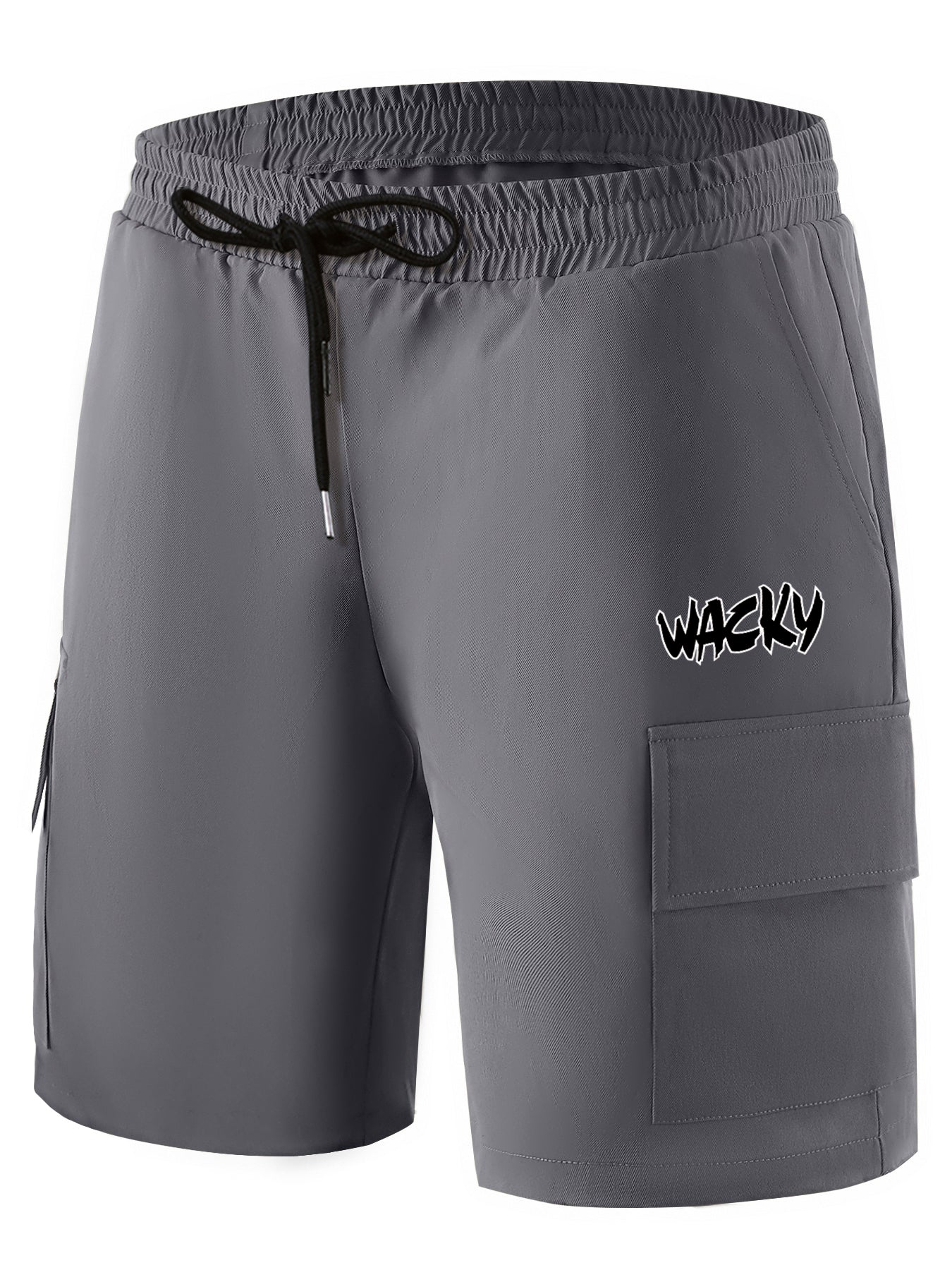 Men's Printed Cargo Shorts for Summer Activities