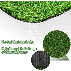 Pet Training Lawn Artificial Grass Pad Dog Grass Mat With Drainage Hole