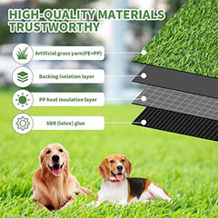 Pet Training Lawn Artificial Grass Pad Dog Grass Mat With Drainage Hole