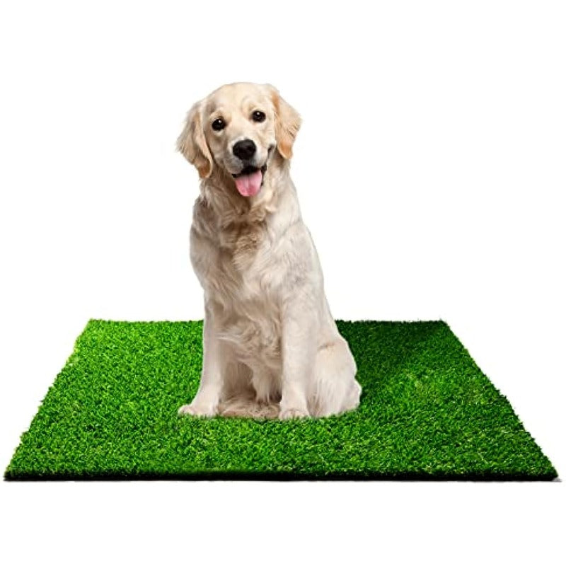 Pet Training Lawn Artificial Grass Pad Dog Grass Mat With Drainage Hole