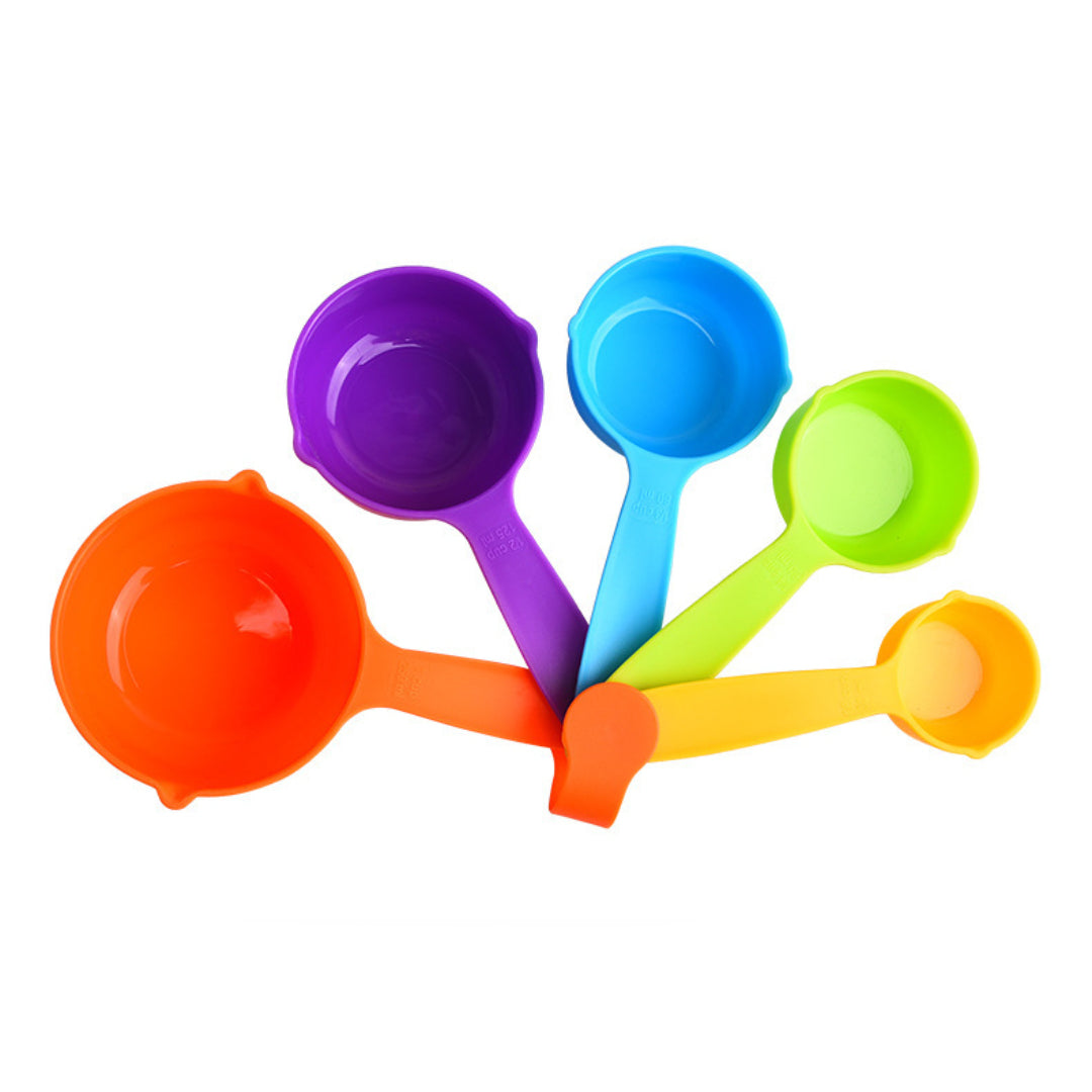 10pcs Measuring Cups & Spoons Set Baking Tool Multifunctional Plastic Graduated