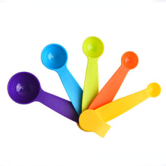 10pcs Measuring Cups & Spoons Set Baking Tool Multifunctional Plastic Graduated