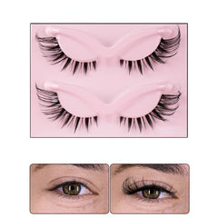 5 Pairs Cat Eye False Eyelashes Natural Thick Curling Simulated Fox Eye Lashes