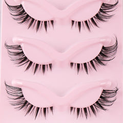 5 Pairs Cat Eye False Eyelashes Natural Thick Curling Simulated Fox Eye Lashes