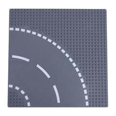 Small Road Building Block Plate - Create Your Own City Street View