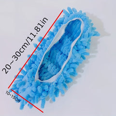 Thickened Removable Washable Lazy Shoe Covers Wooden Floors Toe Wipes Slippers