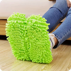 Thickened Removable Washable Lazy Shoe Covers Wooden Floors Toe Wipes Slippers