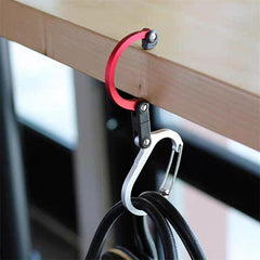 Rotating Hook Clip Carabiner for Camping Fishing Hiking Travel