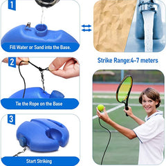 Tennis Training Rebound Ball for Beginners - Training Tool