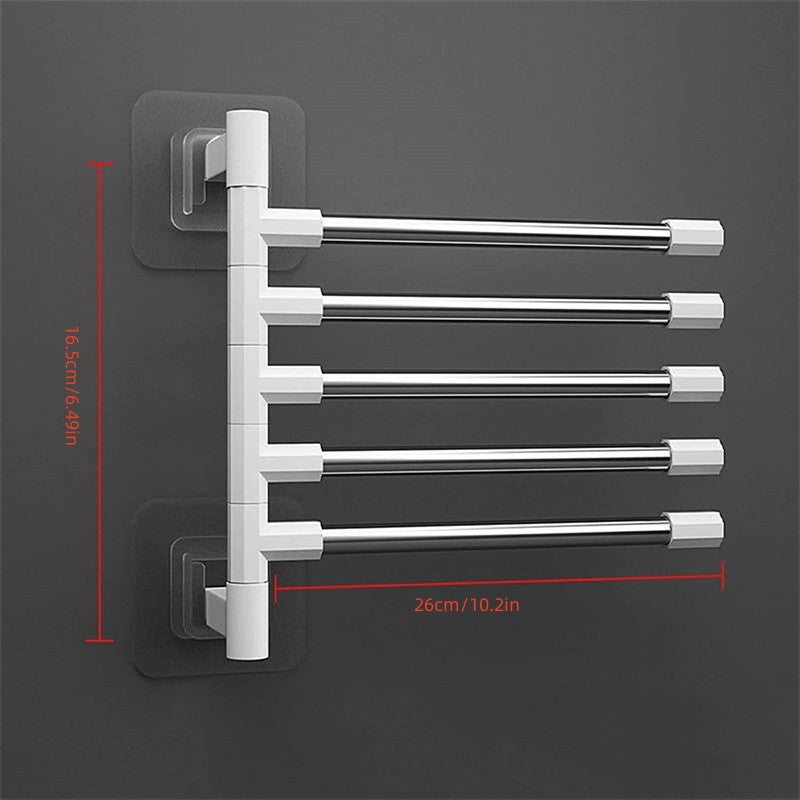 Stainless Steel Bathroom Towel Storage Rack
