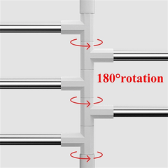 Stainless Steel Bathroom Towel Storage Rack