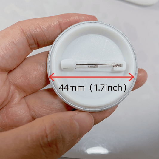44mm 1.7" Pins Broach DIY Buttons Snap Craft