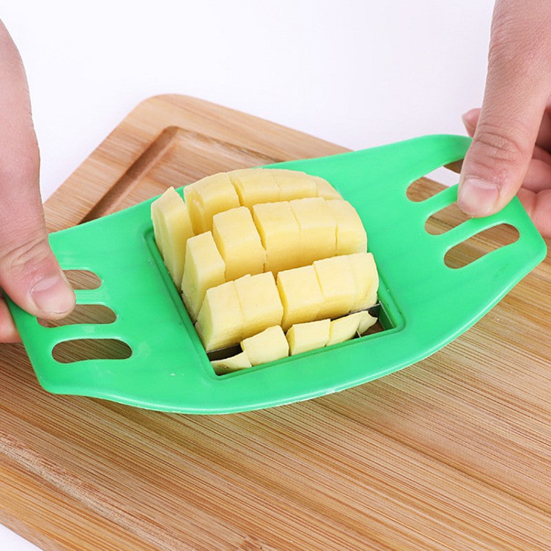Stainless Steel Potato Chip Slicer French Fry Maker Kitchen Gadge