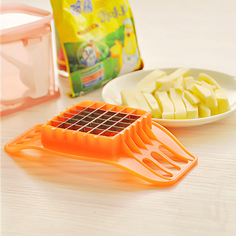Stainless Steel Potato Chip Slicer French Fry Maker Kitchen Gadge