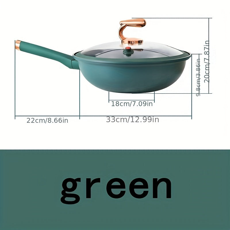 Extra Thick Stainless Steel Non Stick Wok