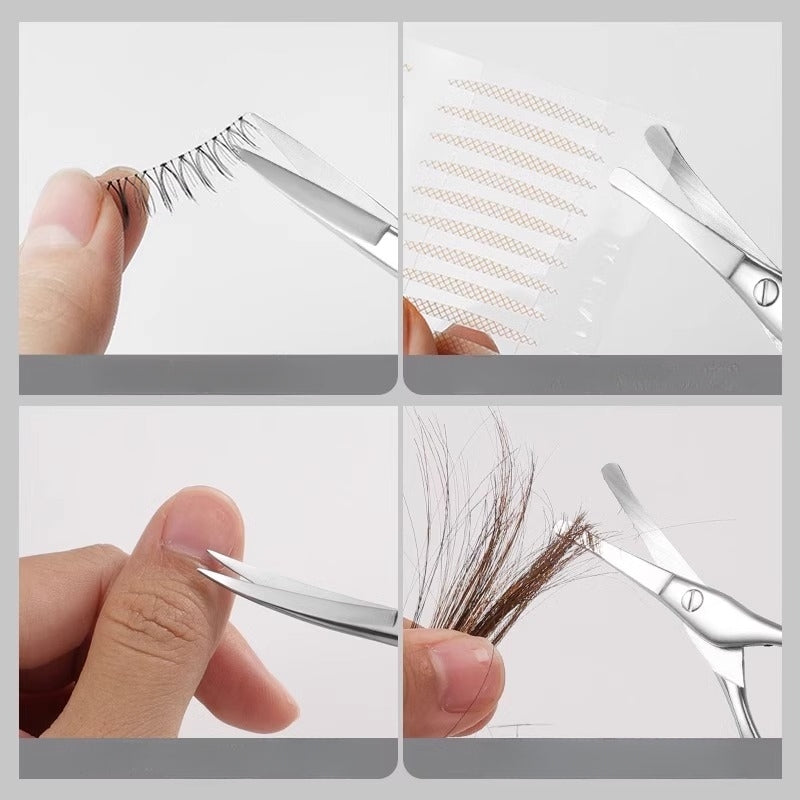 Safe Eyebrow Cutting Scissors for Hair Removal