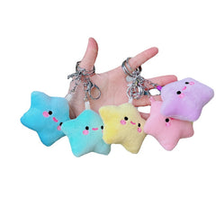 Little Star Plush Keychain Schoolbag Doll Pendant Toy