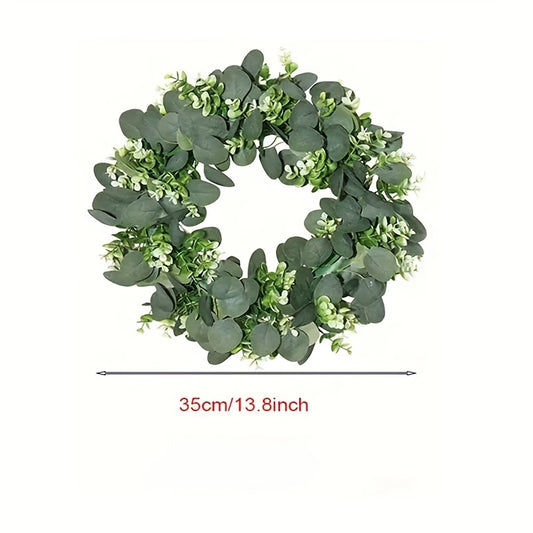 Artificial Garland Flower Front Door Decor Indoor Outdoor Festive Room Corri