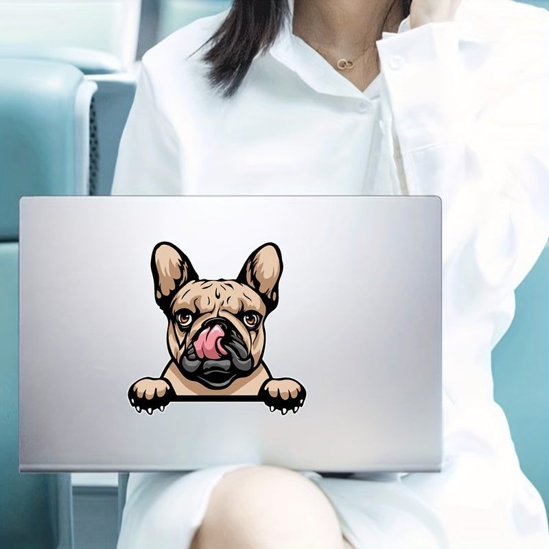 French Bulldog Vinyl Decal for Cars and Water Bottles