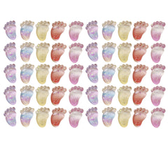 Mini Little Feet Resin Figurine Crafts Flat back Ornament Jewelry Making