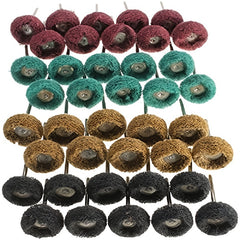 High Grinding Polishing Wheels 24pcs for Rotary Tools Grain 120 180 320 400