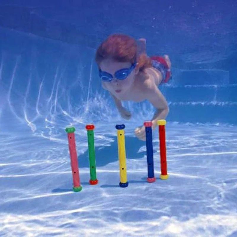 Kids Underwater Diving Sticks Swimming Toy Set