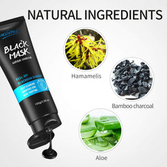 Blackhead Removal Set: Mask, Needle & Silicone Brush - Deep Cleansing Pores