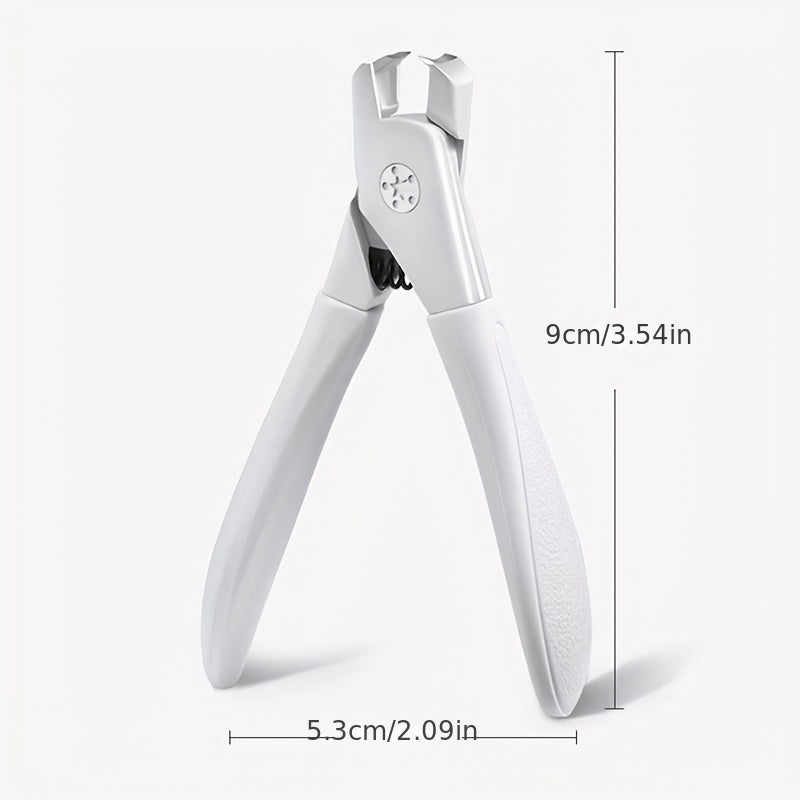 Large Opening Nail Clipper for Thick Nails Round Handle