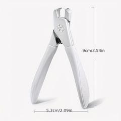 Large Opening Nail Clipper for Thick Nails Round Handle