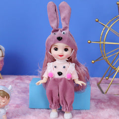 6 7in Doll Princess Set Kids Toy Birthday Gift