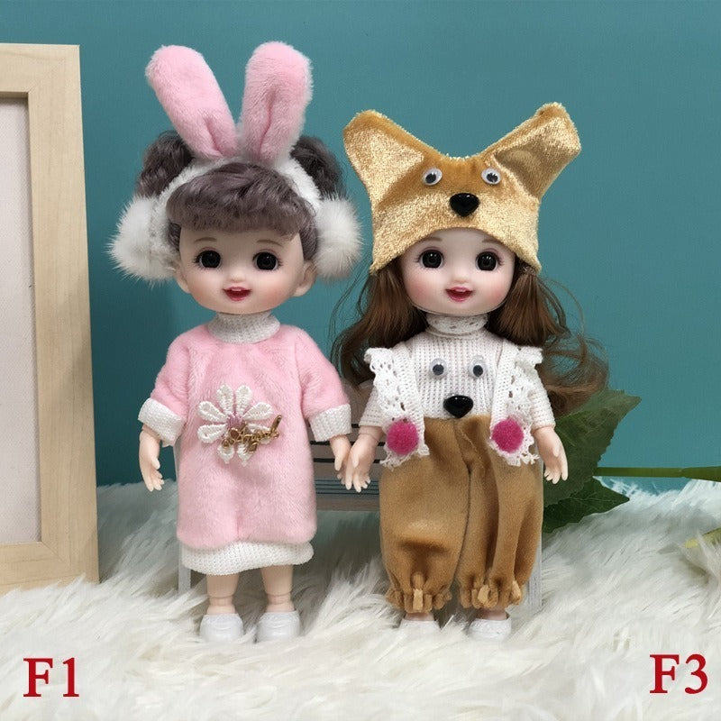 6 7in Doll Princess Set Kids Toy Birthday Gift