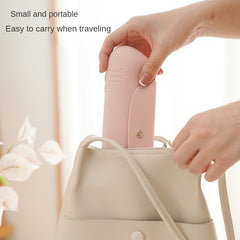 Travel Makeup Brush Holder Magnetic Anti-fall Out Silicone Organizer