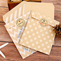 24pcs Paper Bag 13 X 16 With Stickers Gift Bags Treat Candy Bags Craft Bags