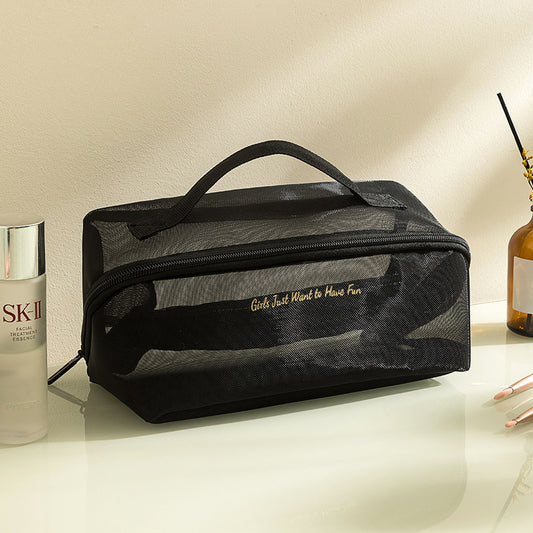 Large Capacity Travel Toiletry Bag for Makeup and Personal Care