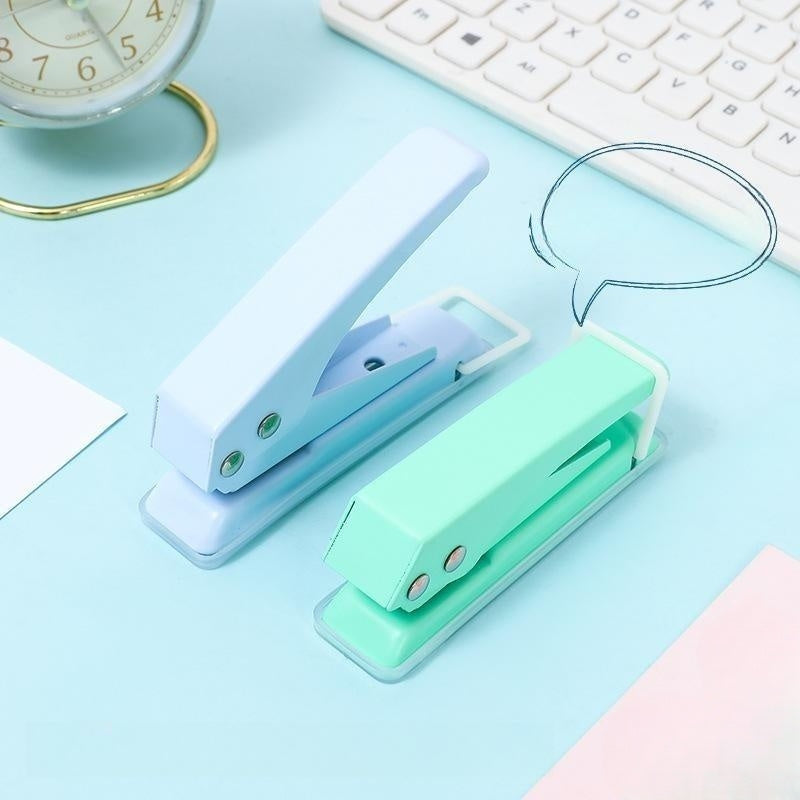 DIY Student A4 Paper Punch 6mm Round Hole Binding Punching Machine
