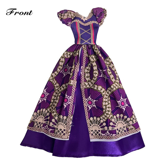 Forest Doll Princess Noble Dress Purple Magic Dress For 1 6 11 8inch Doll
