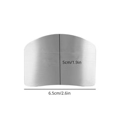 Stainless Steel Finger Protector Guard for Kitchen Cooking Safety