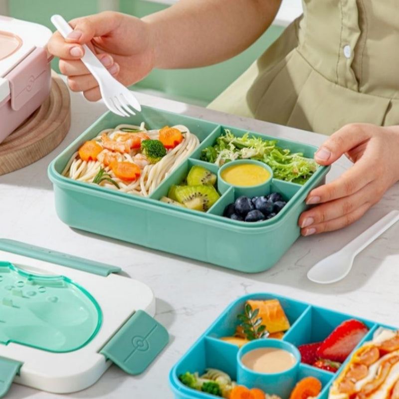 Portable Salad Box Lunch Box Microwavable Heatable Food Container