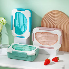 Portable Salad Box Lunch Box Microwavable Heatable Food Container