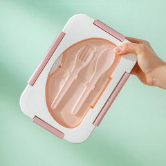 Portable Salad Box Lunch Box Microwavable Heatable Food Container