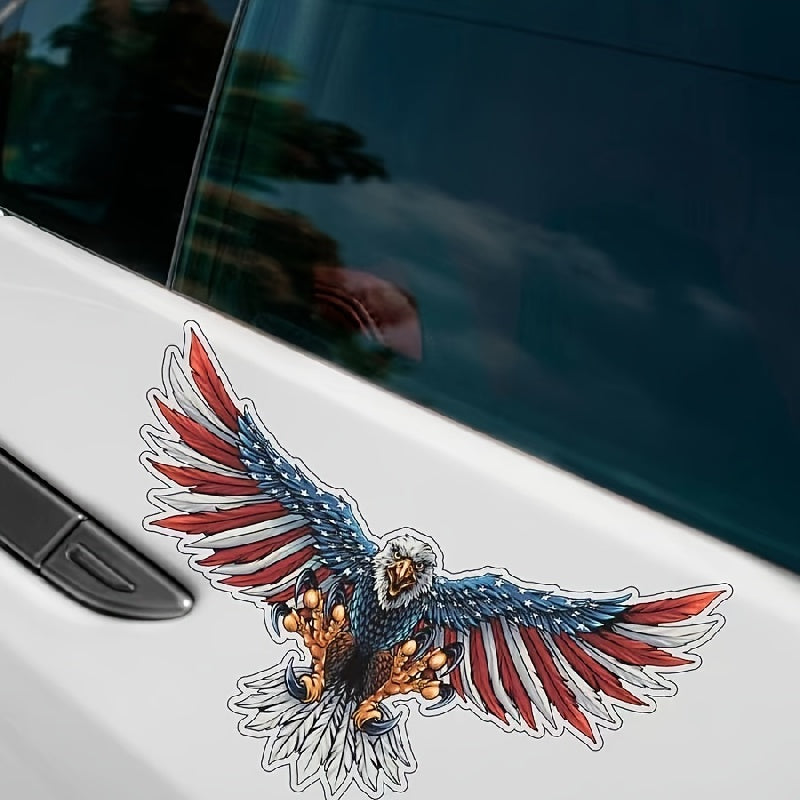 Waterproof 3D Eagle Car Sticker For Motorcycle & Automobile Fuel Tank