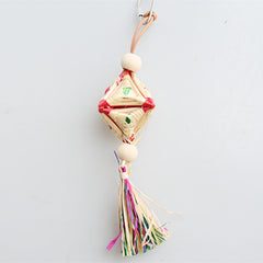 Straw Parrot Chew Skewers Raffia Straw Bird Toy