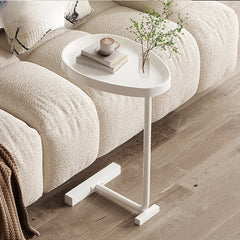 C Shaped End Table for Couch Sofa Bed Space Saver
