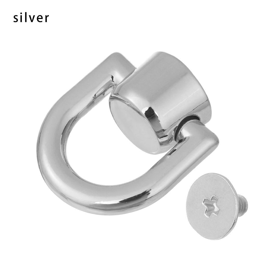 4pcs Metal Bag Rivet Nail Buckle Studs Button Handbag Belt Hanger Leather Craft