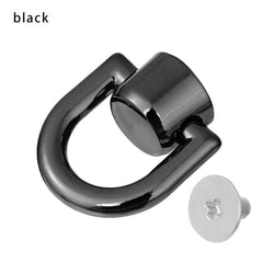 4pcs Metal Bag Rivet Nail Buckle Studs Button Handbag Belt Hanger Leather Craft